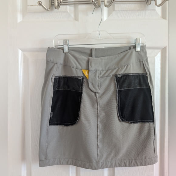 Lole Skirt Quick Dry Activewear  Hiking Sport  Gray  Size 4 - Picture 3 of 15